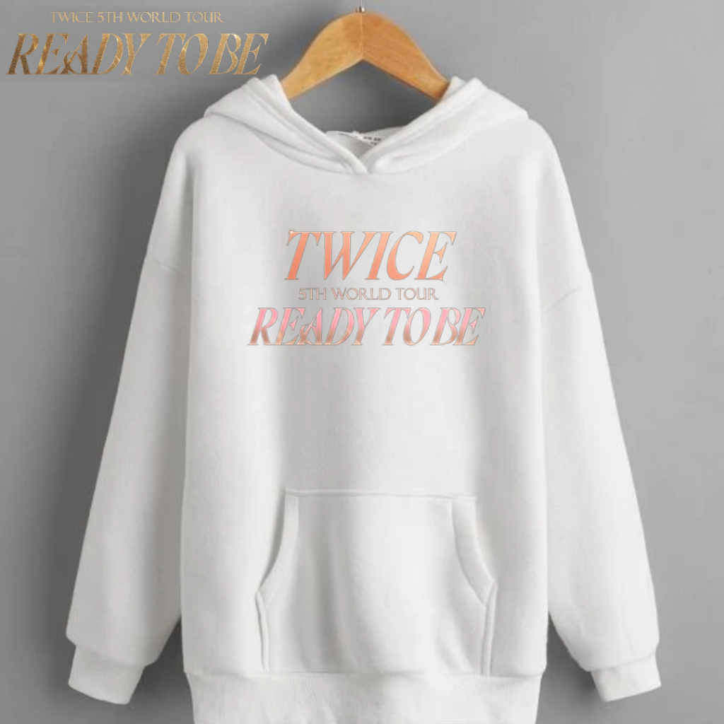 Jual HOODIE TWICE 5TH WORLD TOUR READY TO BE | Shopee Indonesia