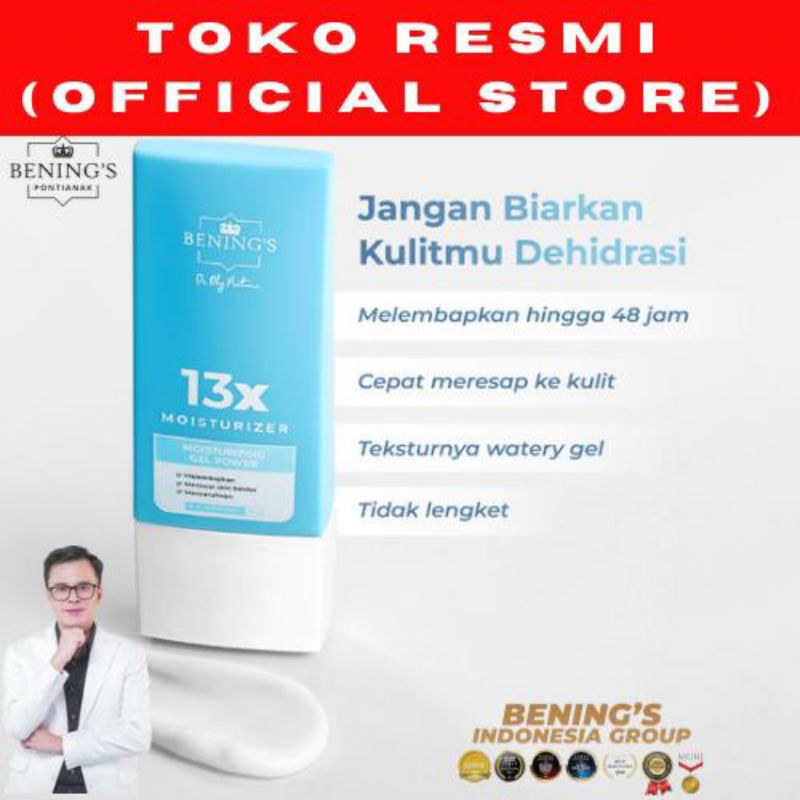 Jual Moisturizer Benings Moist Bening Pelembab Benings By dr Oky ...