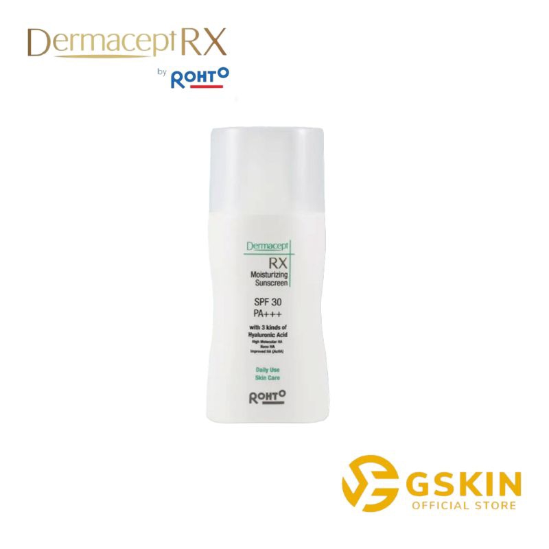 Jual Dermacept Moisturizing Sunscreen SPF 50 PA ++++ / SPF 30 PA ...