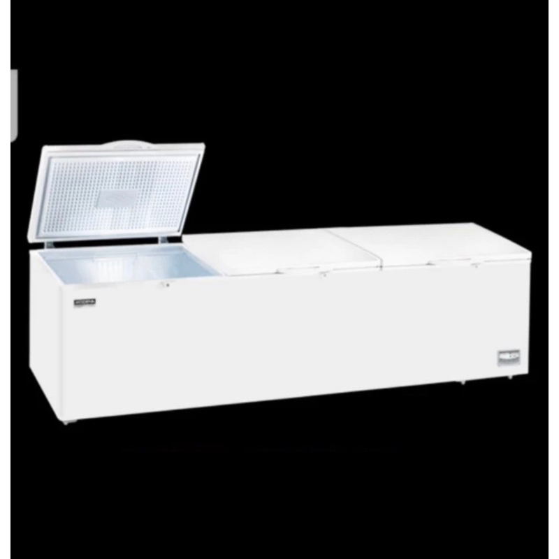 Jual chest freezer / freezer box Modena 1300 liter MD 130 W | Shopee ...