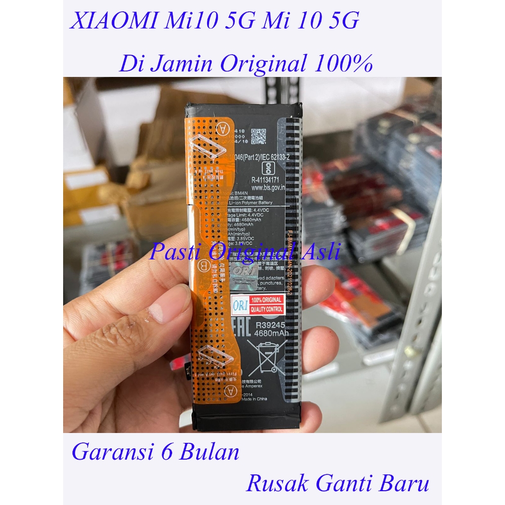 Batterie Interne Xiaomi Mi 10 5G BM4N - Neuf Générique Dans Emballage D'origine