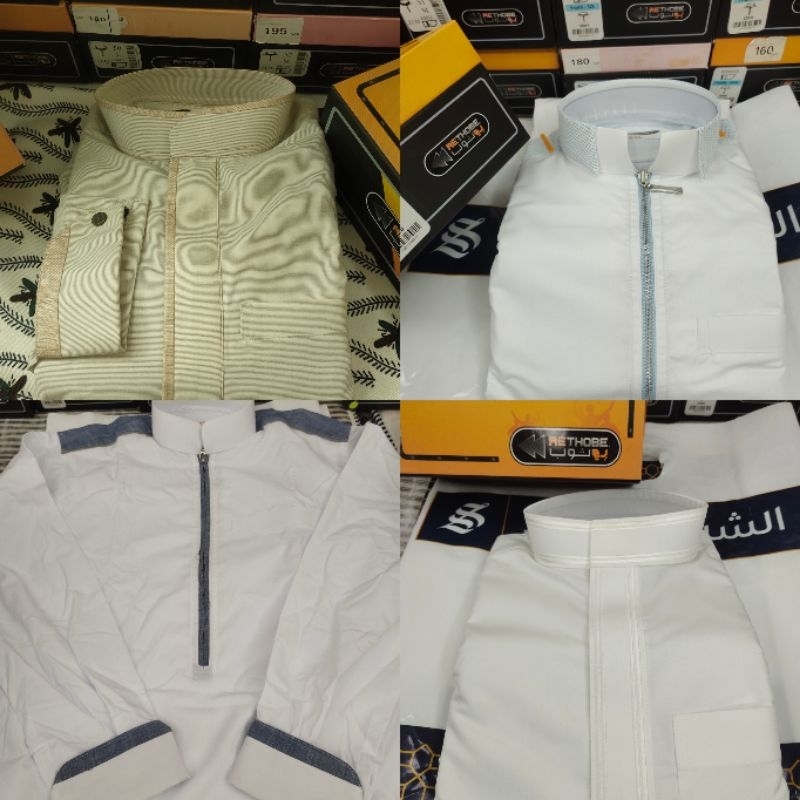 Jual Gamis/Jubah Merek RETHOBE/ALSYIAKAH / ZAKHRAFAT Original Import ...