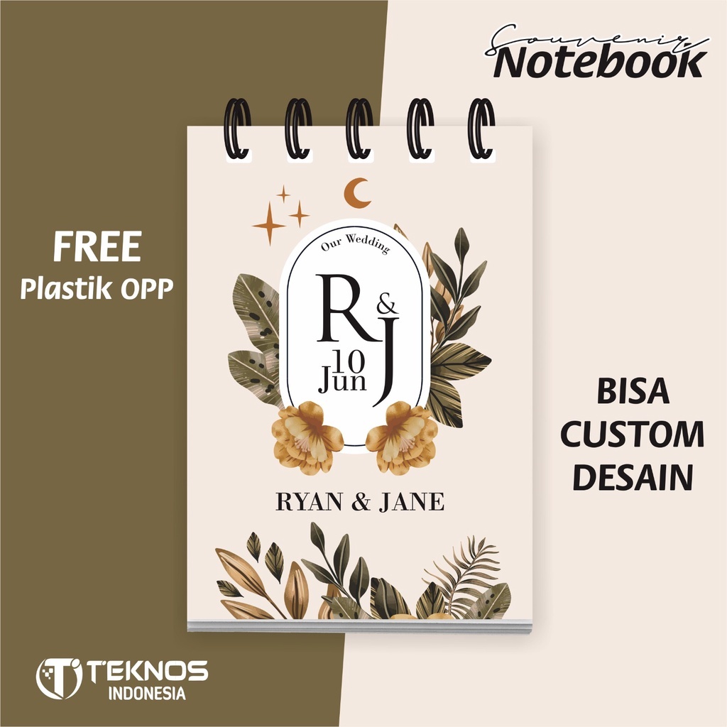 Jual SOUVENIR PERNIKAHAN NOTEBOOK MURAH KEKINIAN | Shopee Indonesia