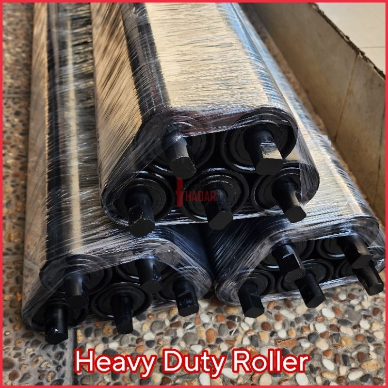 Jual Roller Heavy Duty 60 mm x 100 mm x 150 mm as 15 mm conveyor roller ...