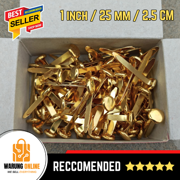 Jual Paku Belah Paper Fastener SDI 0771 , 1 inch 1