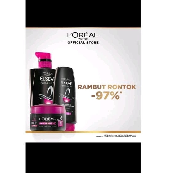 Jual L'Oreal Paris Elseve Fall Resist 3X Complete Set - Rangkaian ...