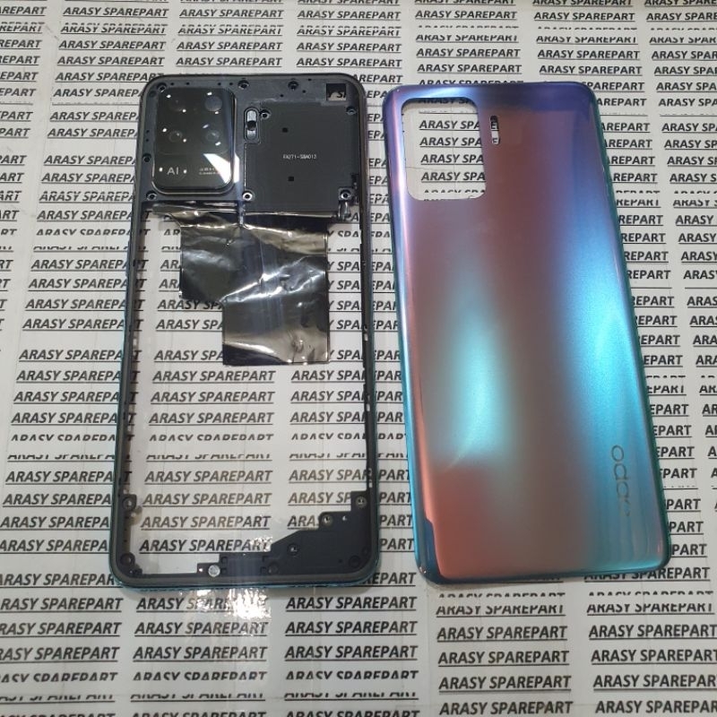 Jual Kesing Backdoor Housing Casing Oppo Reno 5f Bezel + Backdoor ...