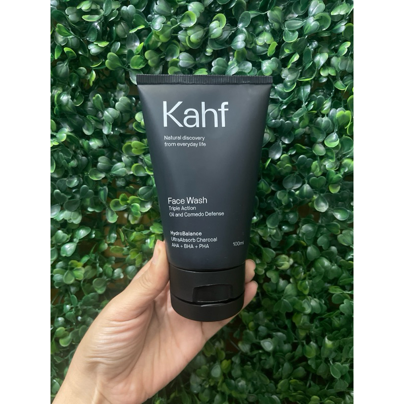 Jual Kahf Face Wash Triple Action Oil and Comedo Defense 100 ml