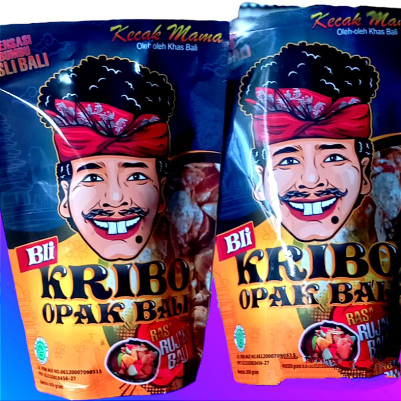 Jual Keripik Opak Bli Kribo Bumbu Rujak Khas Bali Shopee Indonesia