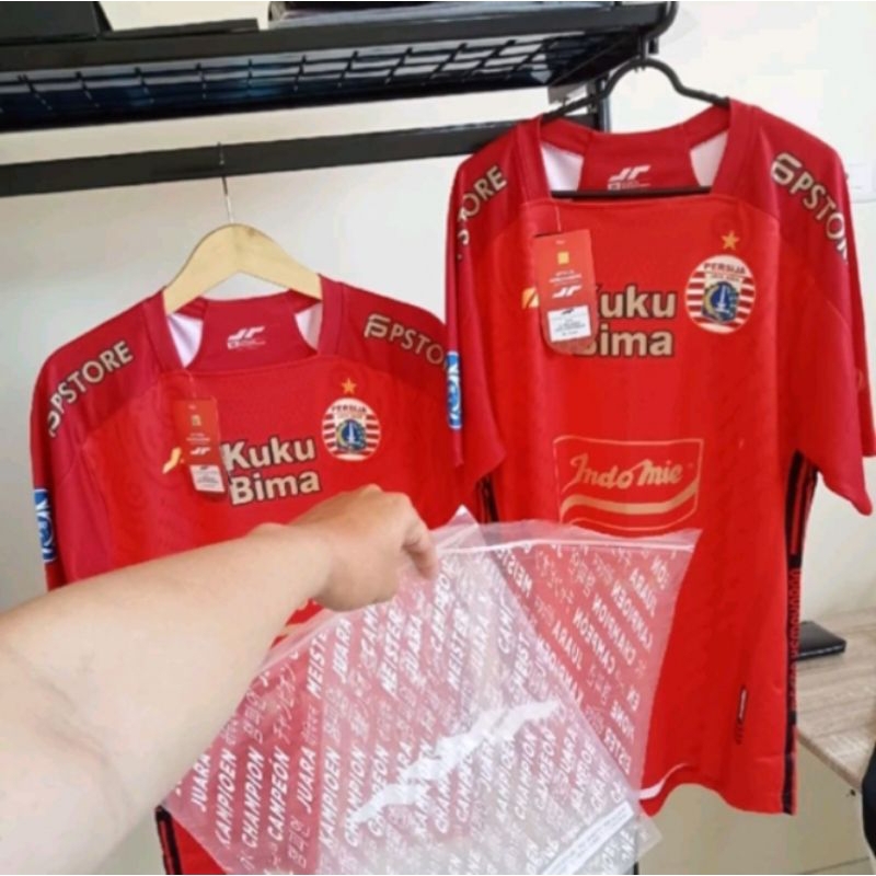 Jual Jersey Persija Home New 2023 Red (original Official Suporter ...