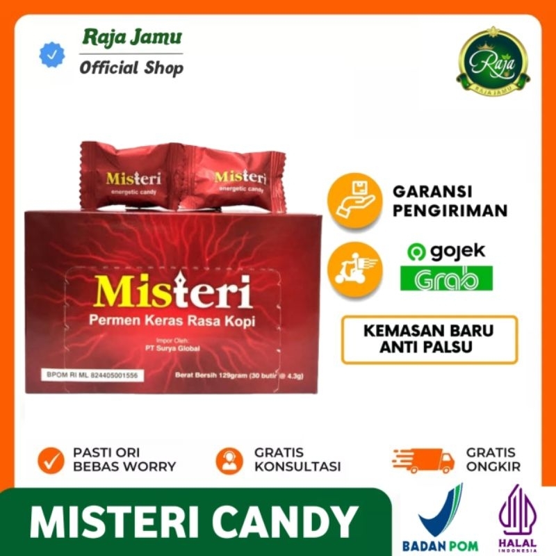 Jual Permen Misteri Candy Original Permen Rasa Kopi Meningkatkan