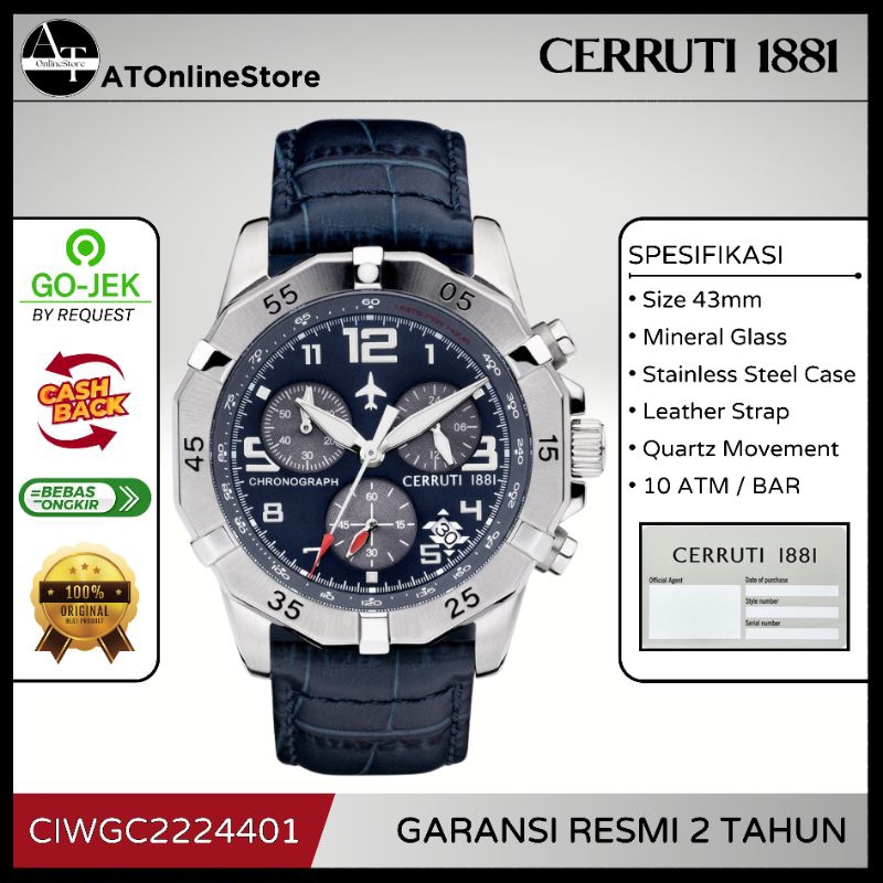 Jual jam tangan cerruti 1881 Harga Terbaik Termurah Maret 2024