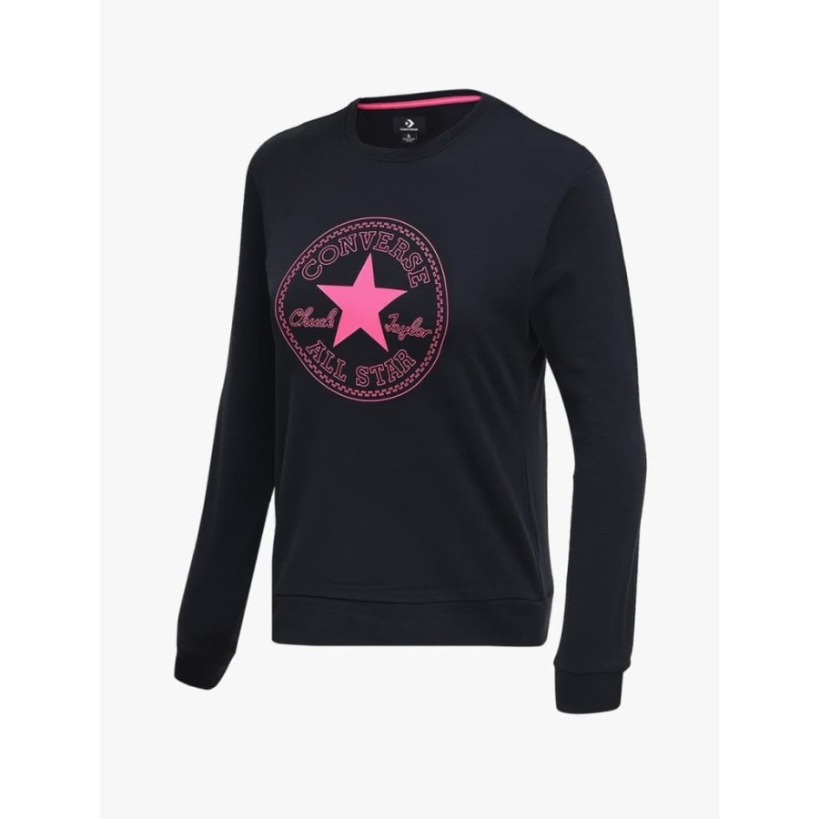 SPORT STATION CONVERSE CHUCK PATCH SWEATER WANITA WITH TAG