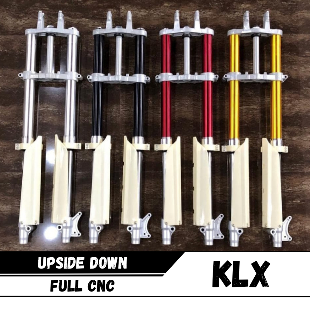 Jual Up side Down KLX Cnc Gold Fastbikes Upside Down FB Motor KLX Shopee Indonesia