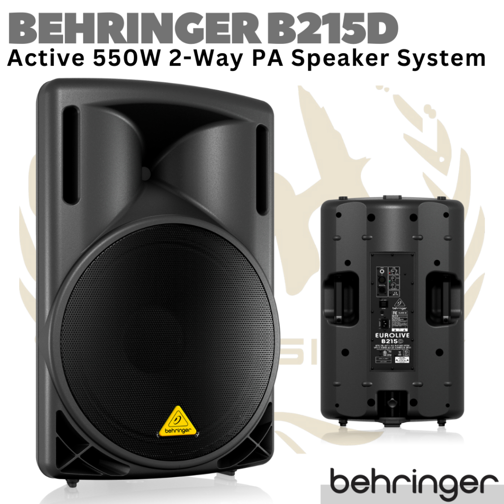 Jual BEHRINGER EUROLIVE B215D Active 15" 550W 2Way PA Speaker Spiker