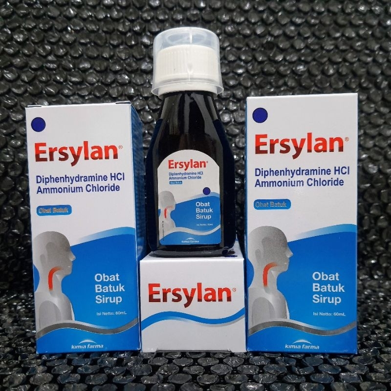 Jual Ersylan Obat Batuk Syrup dari Kimia Farma | Shopee Indonesia