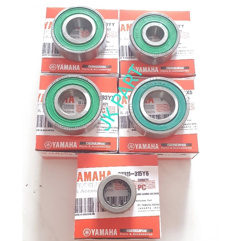 Jual LAHAR BEARING GEAR BOX BEARING RASIO SET MIO SPORTY MIO SMILE MIO ...