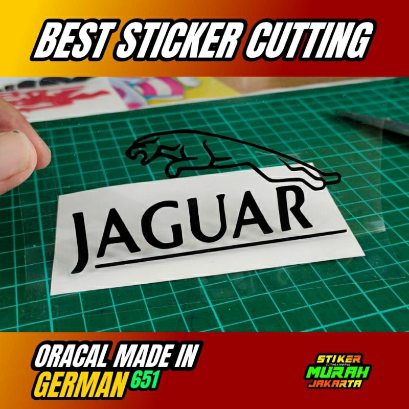 Jual STIKER JAGUAR | STIKER CUTTING | CUSTOM MOBIL LAPTOP KOPER DAN ...
