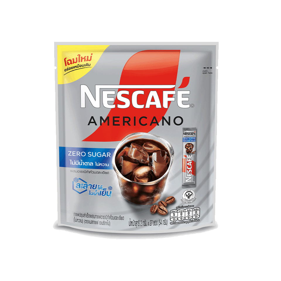 Jual Nescafe Americano Zero Sugar Nescafe Ice Black Coffee Kopi Hitam