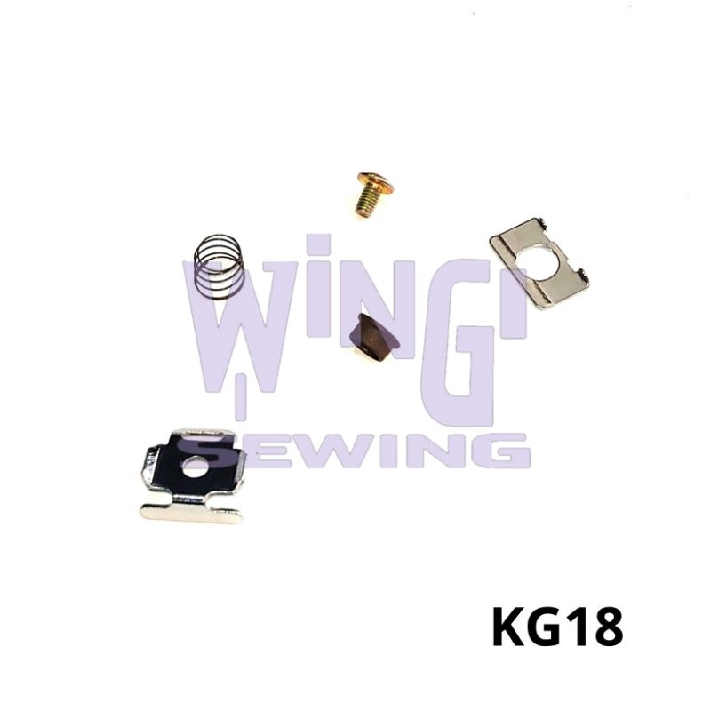 Jual KG18 SIRUBA Jalur Benang Set Kepala Jarum Mesin Jahit Obras ...