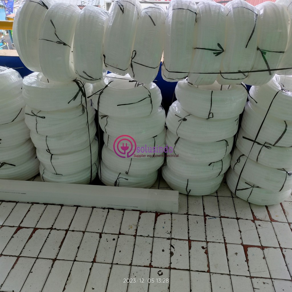 Jual 1 ROLL - FLEXIBEL PVC 20mm PUTIH | Shopee Indonesia