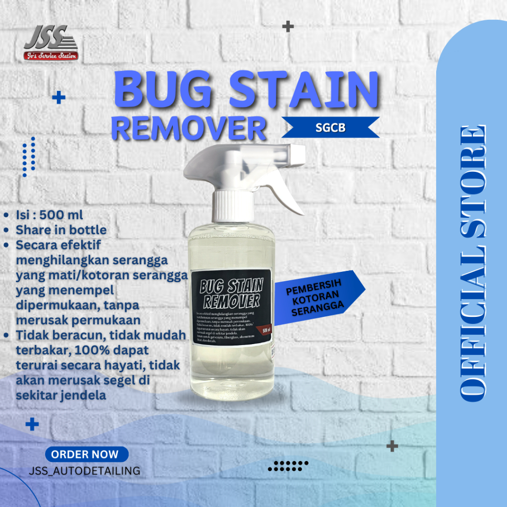 Jual Bug Stain Remover 500 Ml Penghilang Kotoran Serangga Pada Pemukaan ...