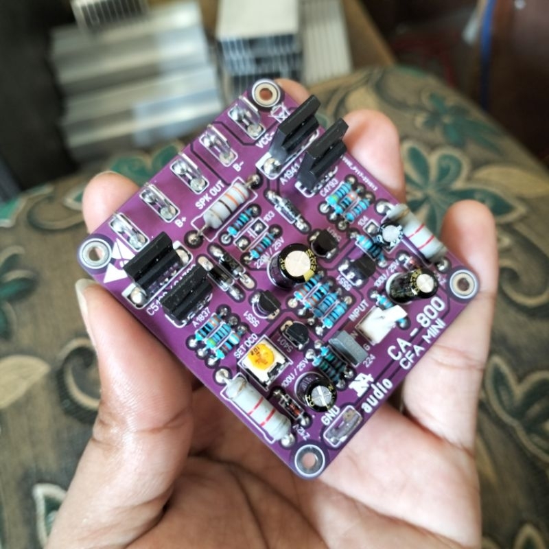 Jual Kit driver power amplifier Ca_800 cfa mini 25vac-65vac super