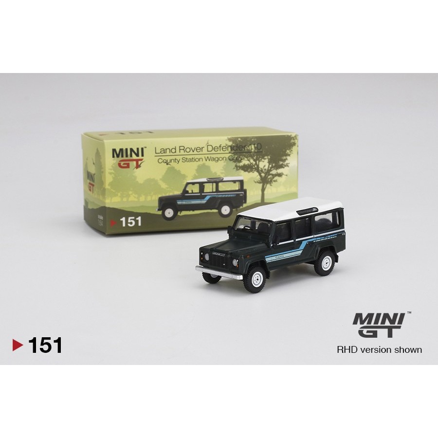 Jual MINI GT 151 Land Rover Defender 110 1985 County Station Wagon Grey ...