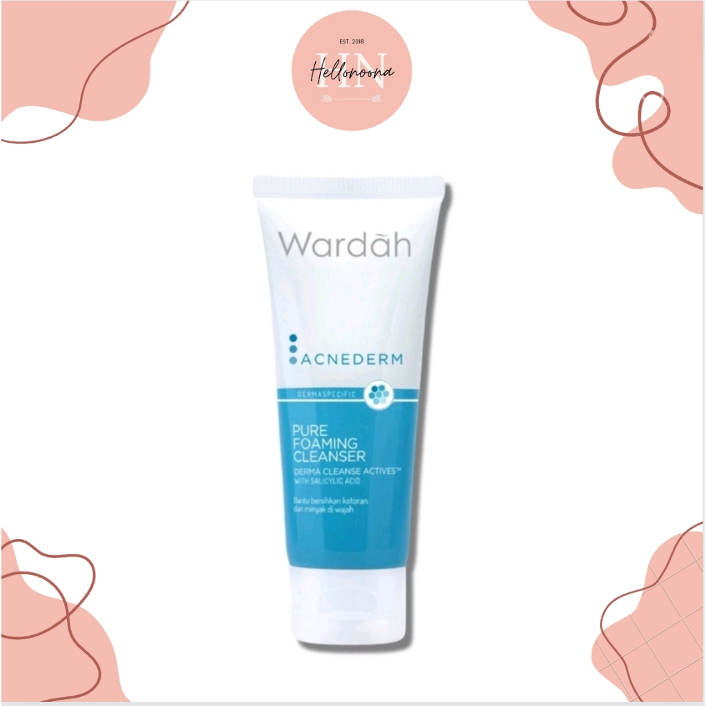 Wardah Acnederm Pure Foaming Cleanser 60 ml