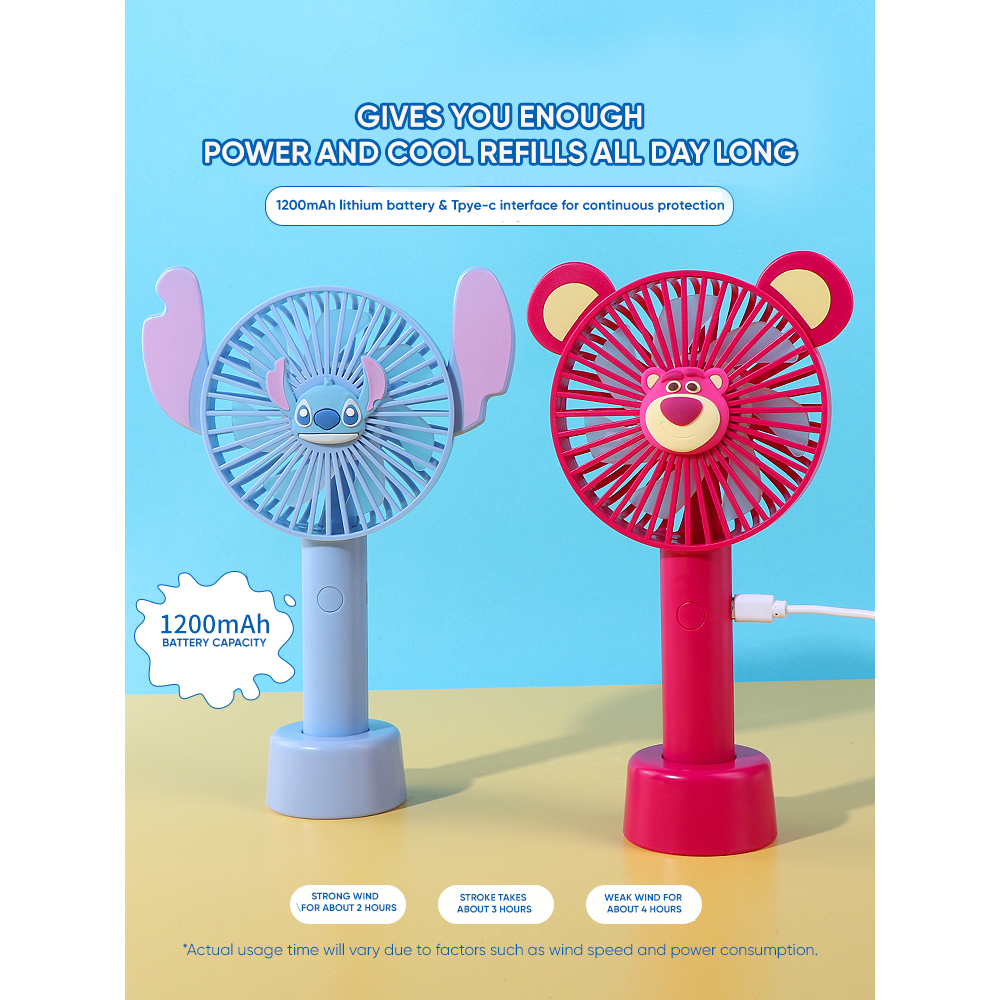 Jual Miniso Collection Disney Pixar Series Fan Lotso Handheld Fan Alien ...