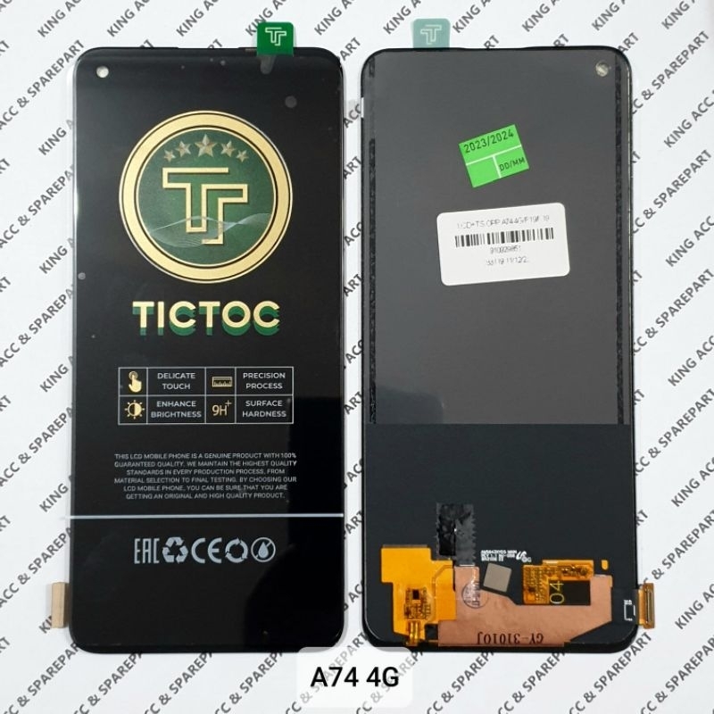 Xinyunew Cover Portafoglio In Pelle PU Per Oppo A74 4G E Oppo F19 - Custodia A Libro Con Chiusura Magnetica, Slot Per Carte E Portamonete, Nero - 2