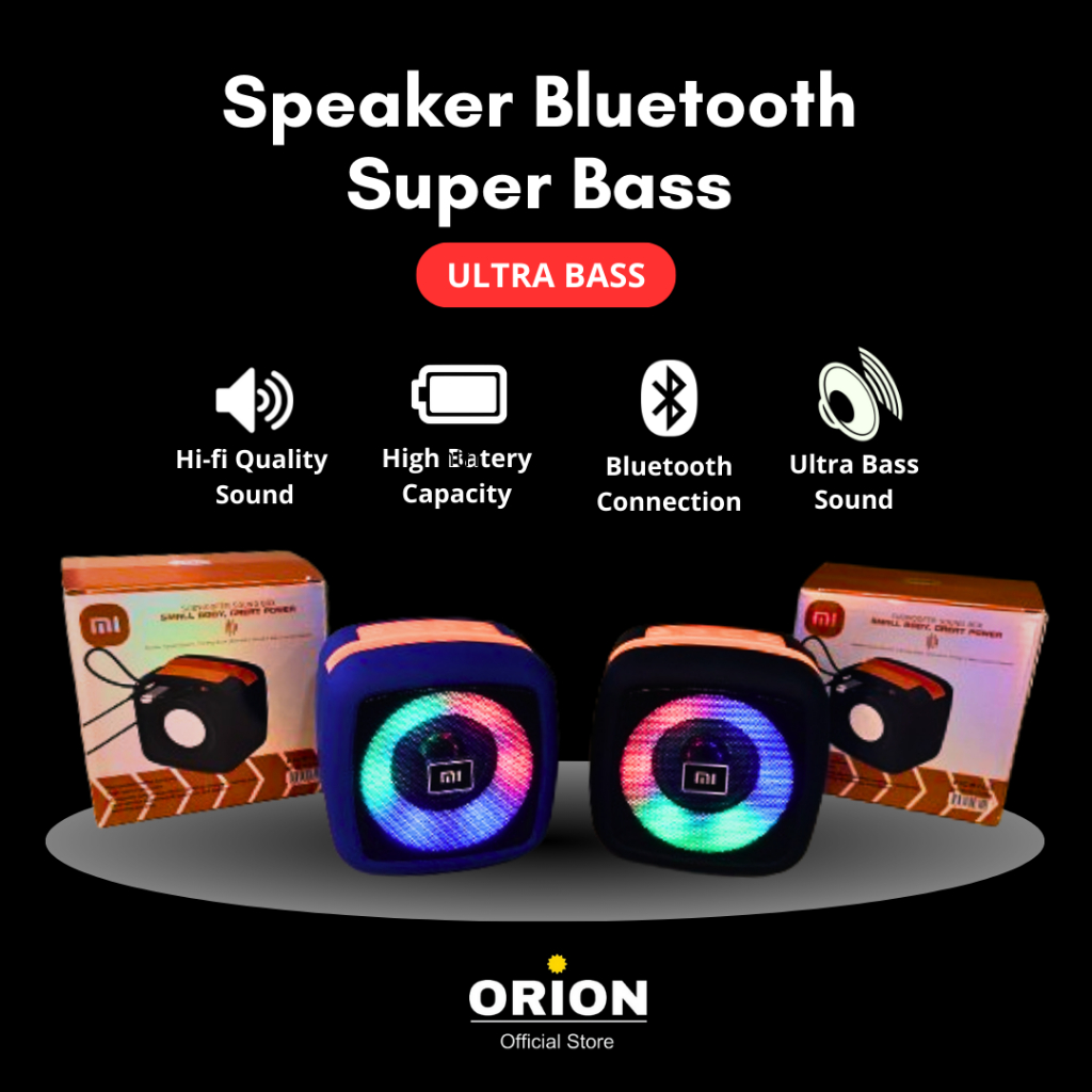 Jual Speaker Bluetooth Super Bass RGB Shopee Indonesia