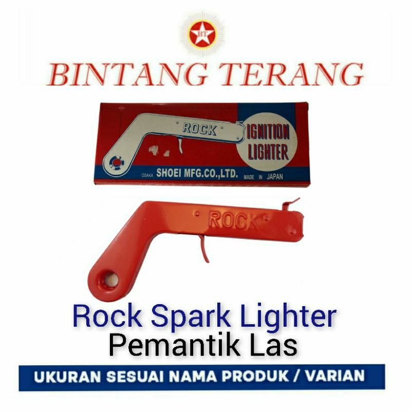 Jual Pemantik Api Las / ROCK Ignition Lighter / Spark Gun / Korek Las ...