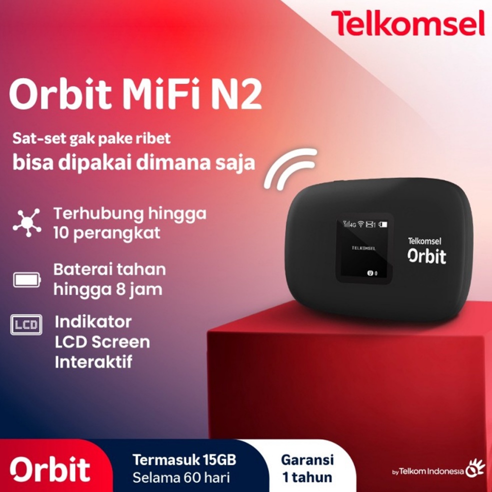 Jual Modem MiFi Telkomsel ORBIT HKM M21 M22 BYPASS Ready15GB 6Hari ART ...