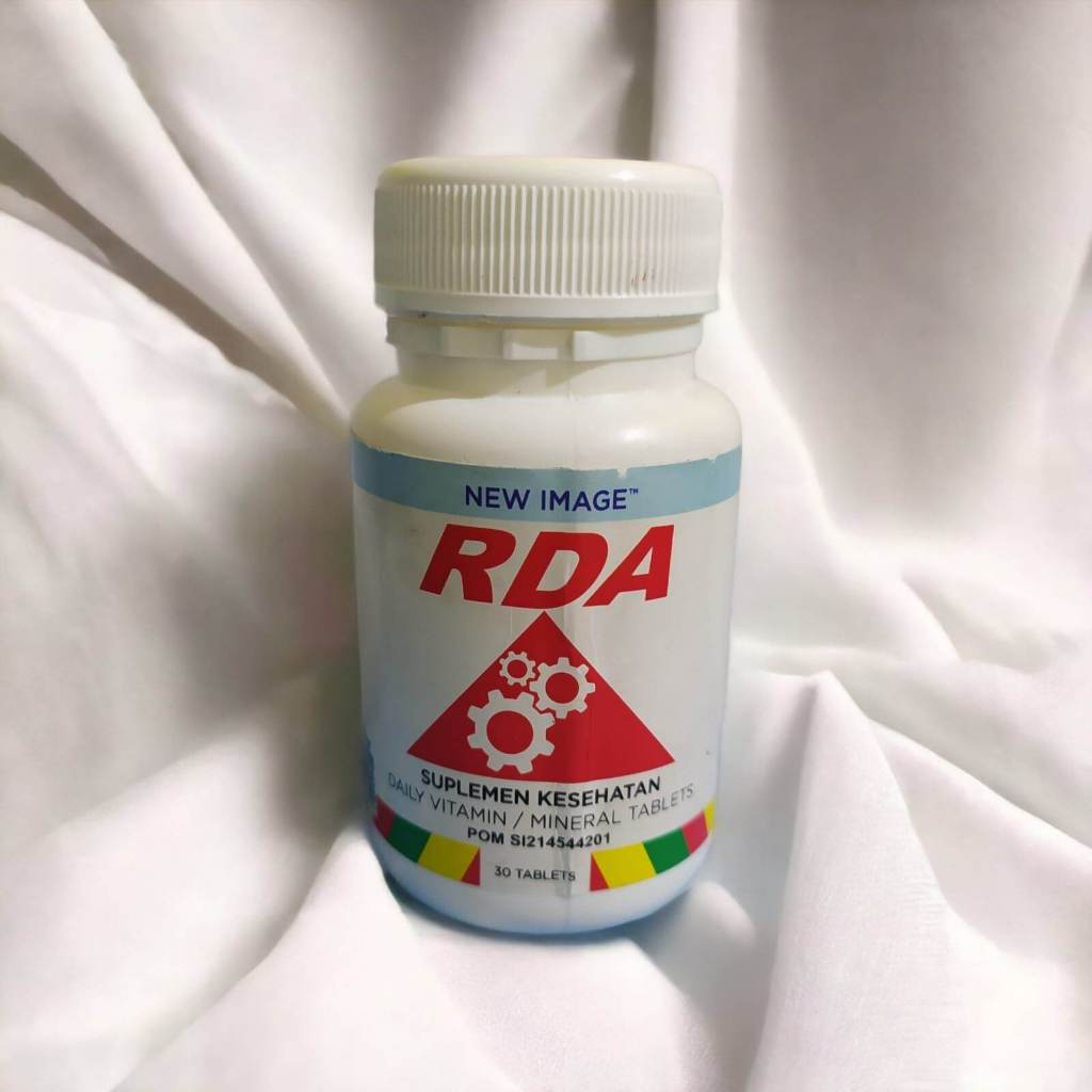 Jual RDA Multivitamin isi 30 RDA New Image / Vitamin dan mineral / stamina / kecerdasaan IQ