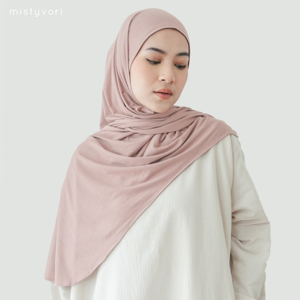 MISTYVORI Sheenar Pashmina Kaos Rayon Premium