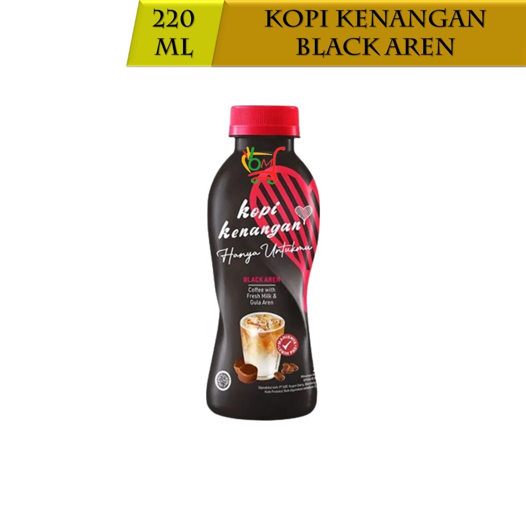 Jual Kopi Kenangan Black Aren Kopi Siap Minum Kemasan Botol | Shopee ...