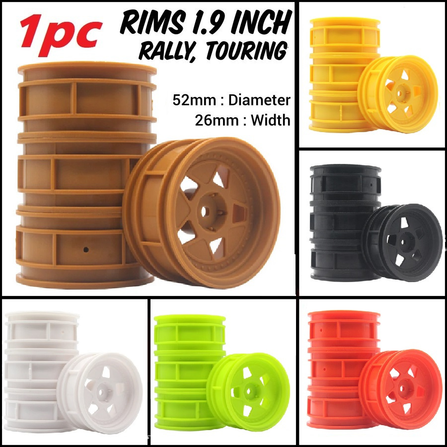 Jual Velg Rc Rally Buggy Touring Rims Hex 12mm 1/12 1/10 Tamiya XV WL ...
