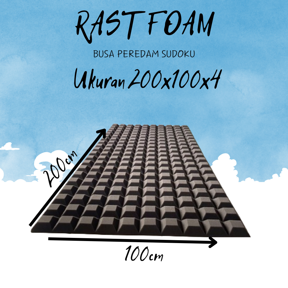 Jual Busa Peredam Suara Studio - Busa Sudoku Acoustik Foam Peredam