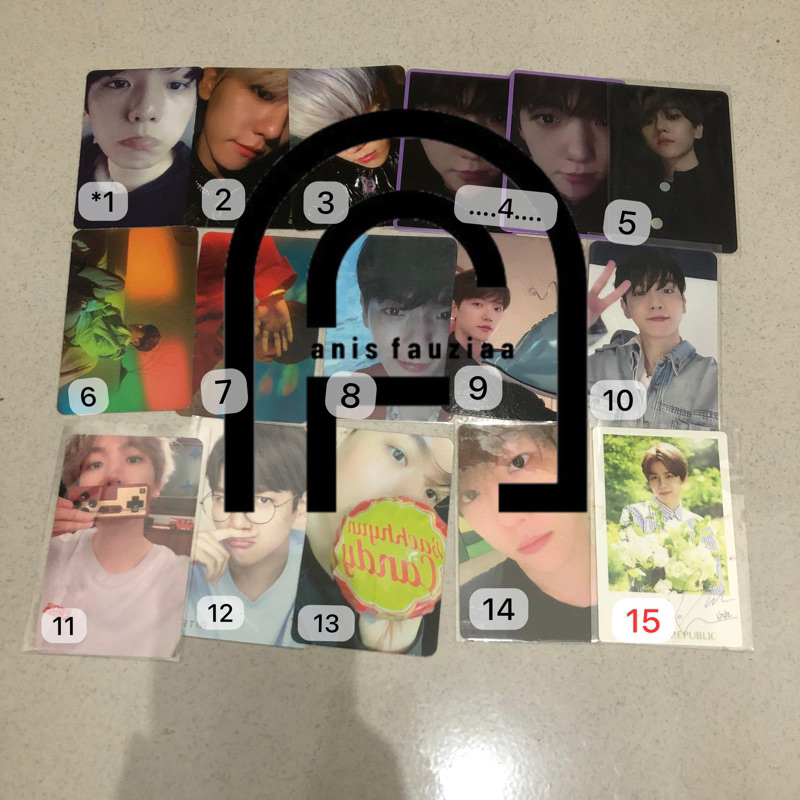 EXO Poster EXO Exodus & Sing For You Official Photocards