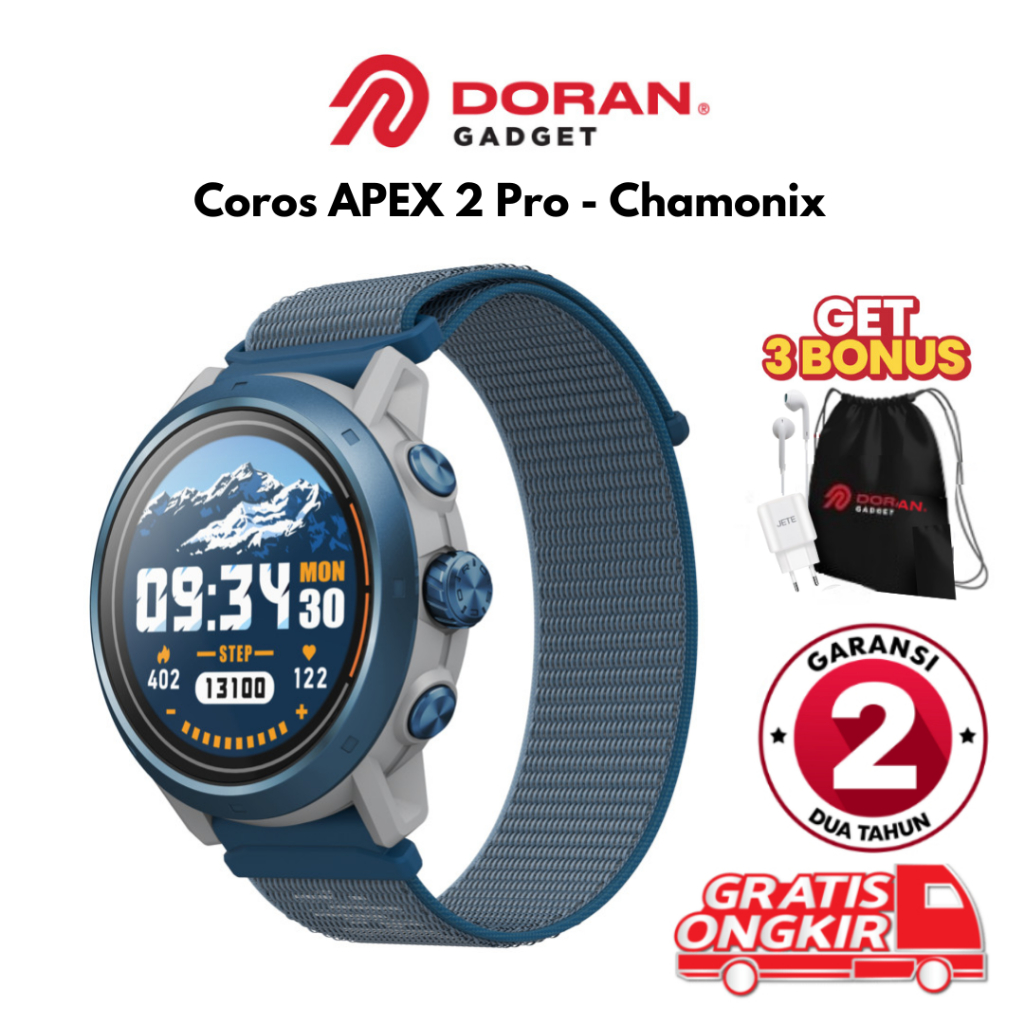 COROS releases limited APEX Pro 2 Chamonix Edition smartwatch, coros apex 2