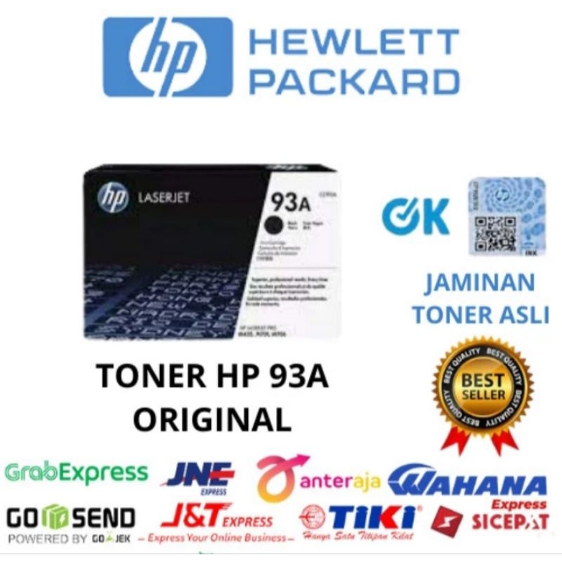 Jual Toner HP LaserJet 93A Black (CZ192A) Original Cartridge | Shopee ...