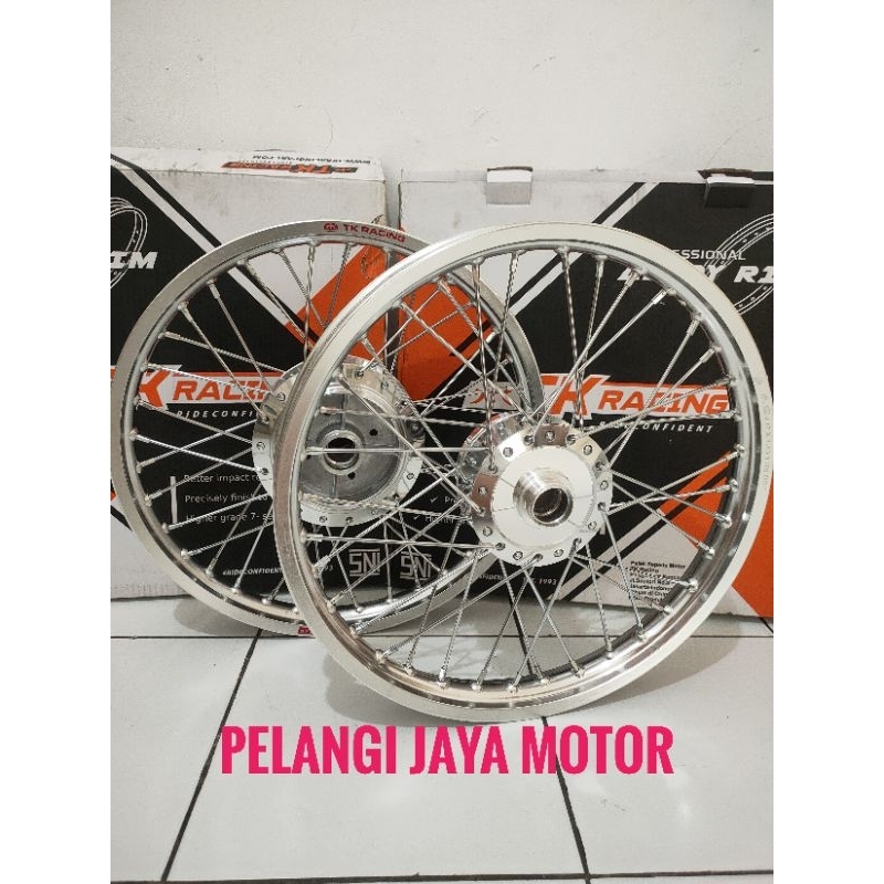 Jual Paketan Velg Tk Motor Rx King Vixion Old Mx Old Fizr Tromol Set Jari Velg Plus