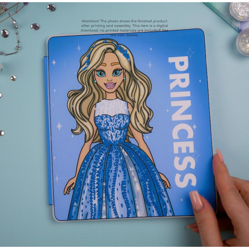 Jual Paper Doll Edisi Princess Paper Doll 1 Set Shopee Indonesia