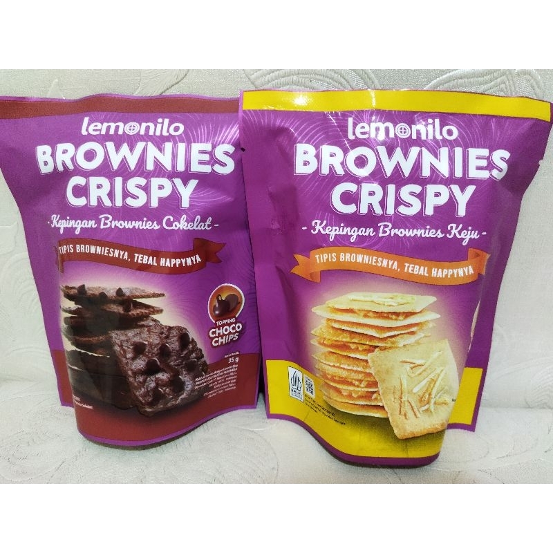 Jual LEMONILO BROWNIES CRISPY 40 GRAM / LEMONILO BROWNIES CRISPY ...