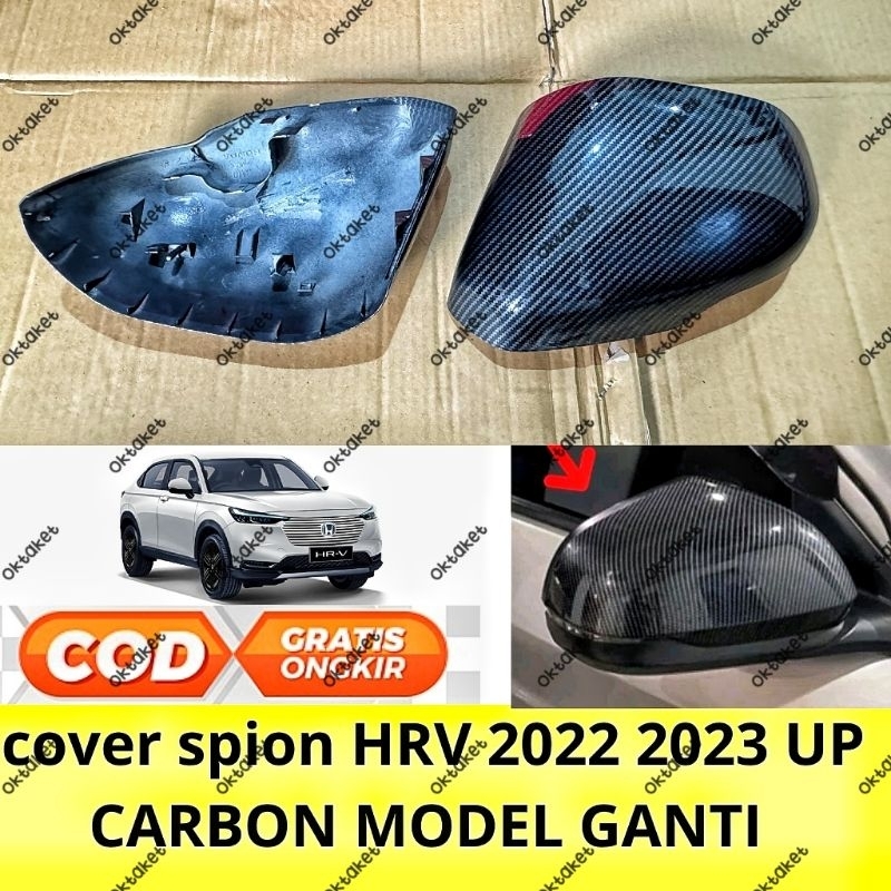 Jual cover spion Honda HRV 2022 2024 2025 model ganti Carbon Shopee