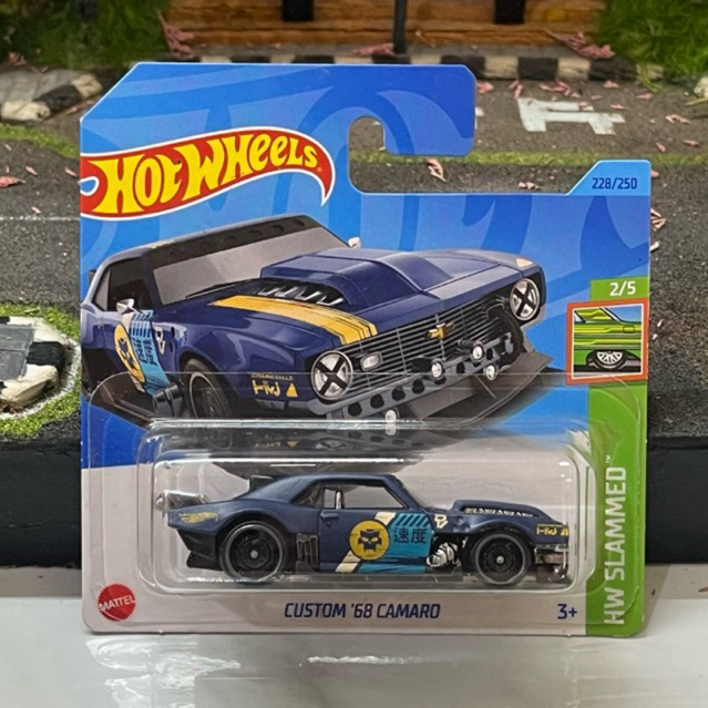 Jual Hot Wheels Custom 68 Camaro Short Card Shopee Indonesia