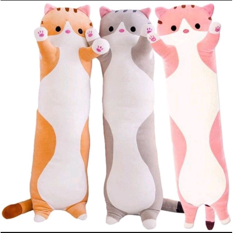 Jual Boneka Guling Kucing Berdiri Tinggi 60cm Kado Special Hadiah Buat ...