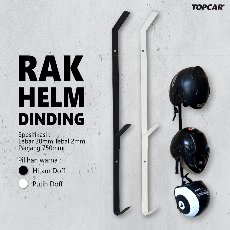 Jual Rak Helm Tempel Dinding | Shopee Indonesia