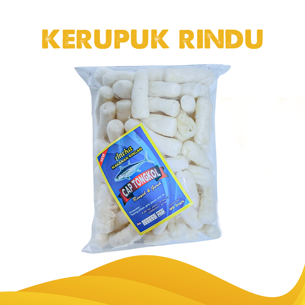 Jual Kerupuk Rindu : Nikmatnya Rasa Jadul yang Bikin Kangen | Shopee ...